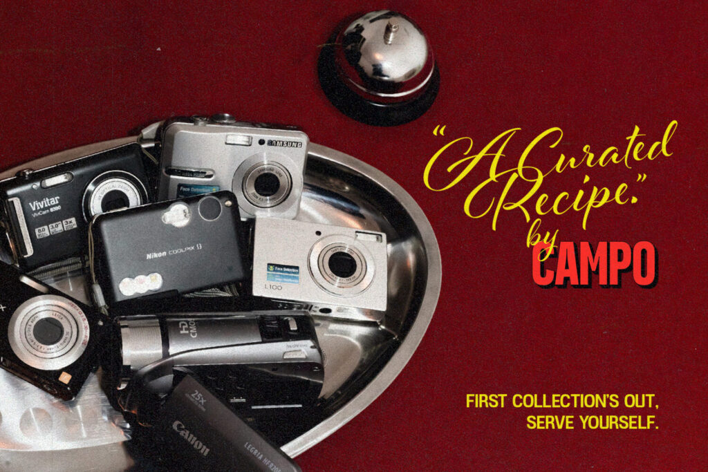 Campo: Vintage digicams photoshoot